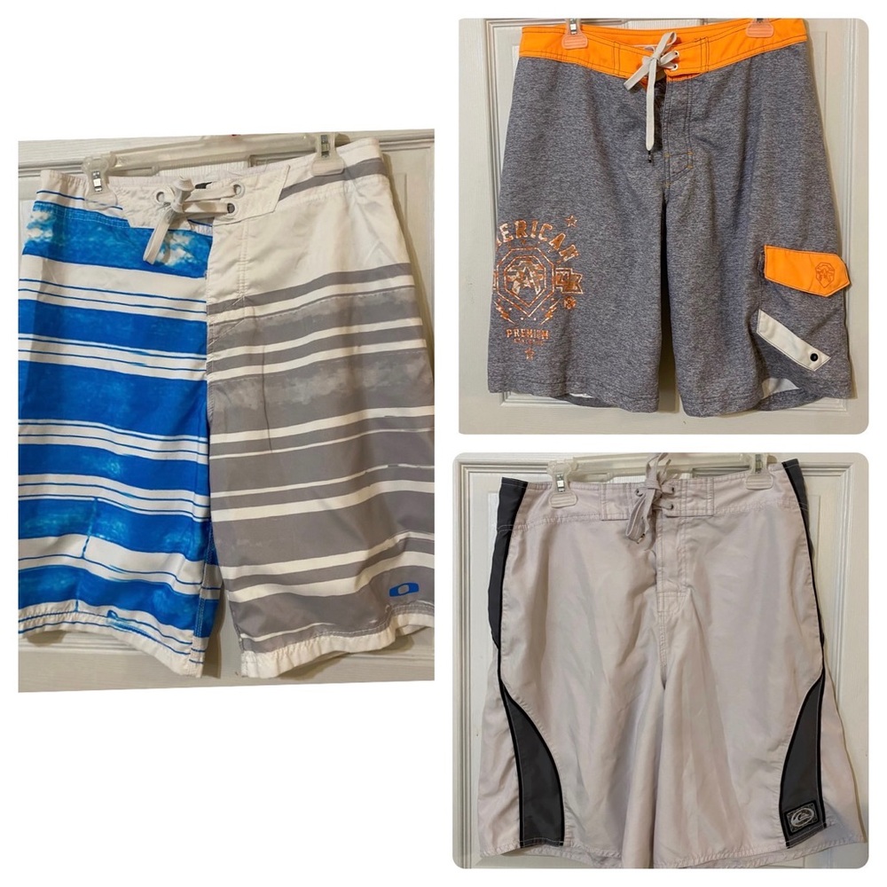 Men’s Trunks & Board Shorts Bundle Size 32